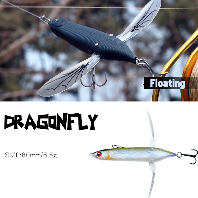 Fishing Lure Buzzbait - Topwater Pencil Lure 80mm 6.5g Minnow