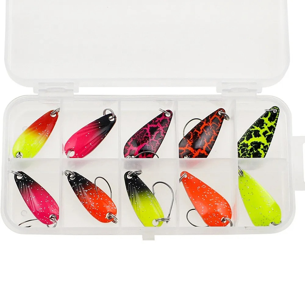 Lure Fishing Spoons Set 11pcs  - Fishing Lure Spinnerbait recension och pris