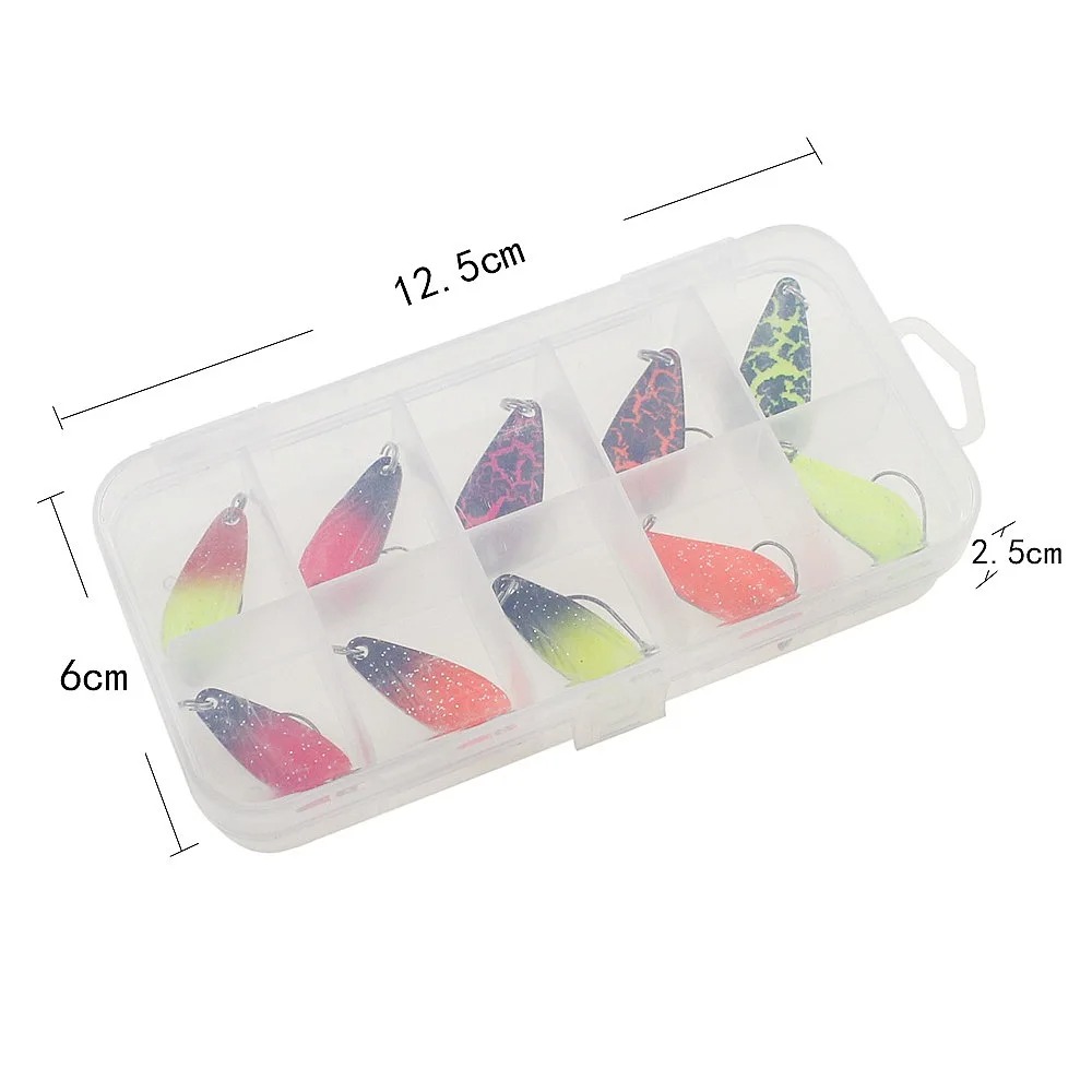 Lure Fishing Spoons Set 11pcs  - Fishing Lure Spinnerbait recension och pris