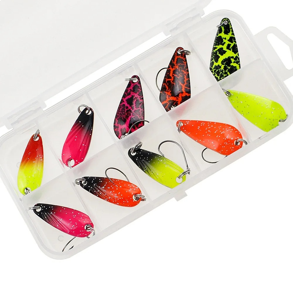 Lure Fishing Spoons Set 11pcs  - Fishing Lure Spinnerbait recension och pris