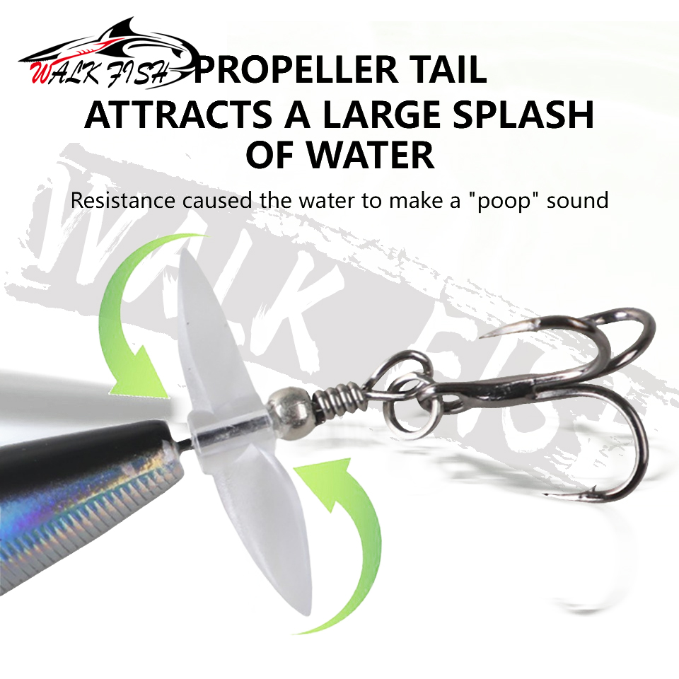 WALK FISH 7g/11g Pencil Bait S - Fishing Lure Buzzbait recension och pris