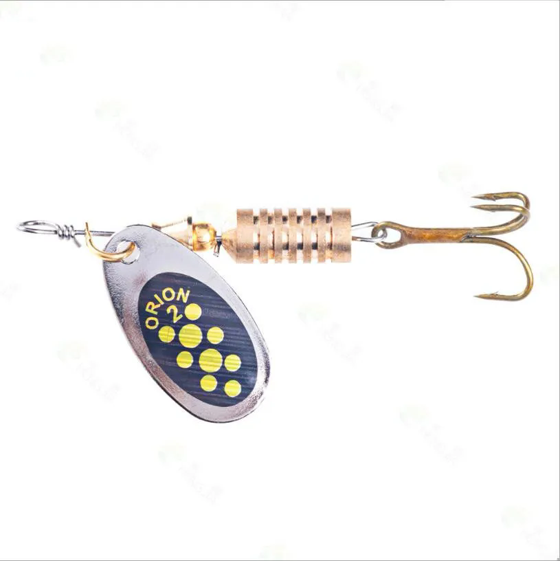 1PCS Metal Plating Spinner Bai - Fishing Lure Spoon recension och pris