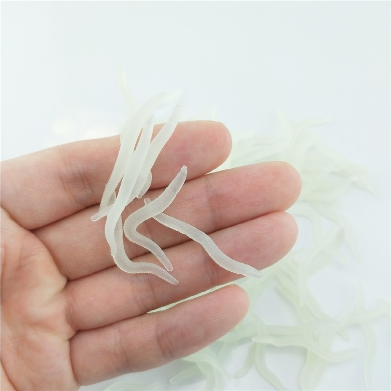 60pcs 4cm Fishing Silicone Lum - Fishing Lure Soft Plastic recension och pris